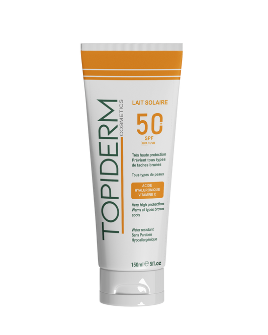 TOPIDERM LAIT SOLAIRE SPF50+ 150ML