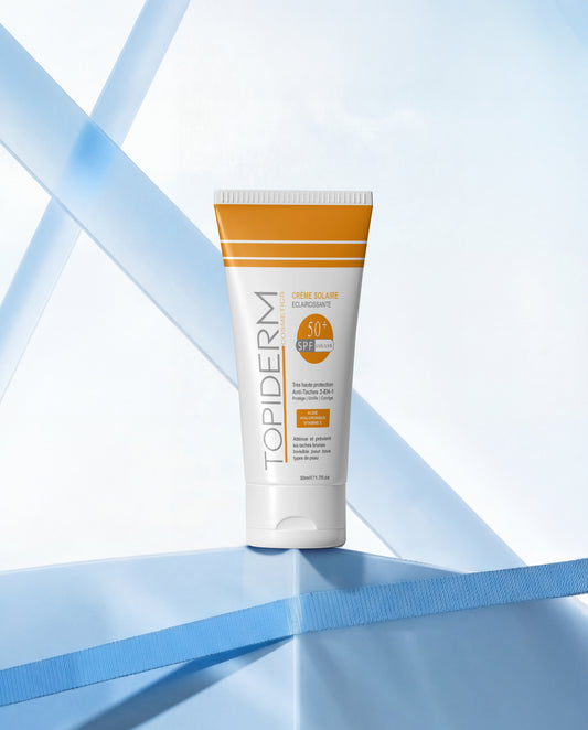 TOPIDERM CREME SOLAIRE ECLAIRCISSANTE SPF50+